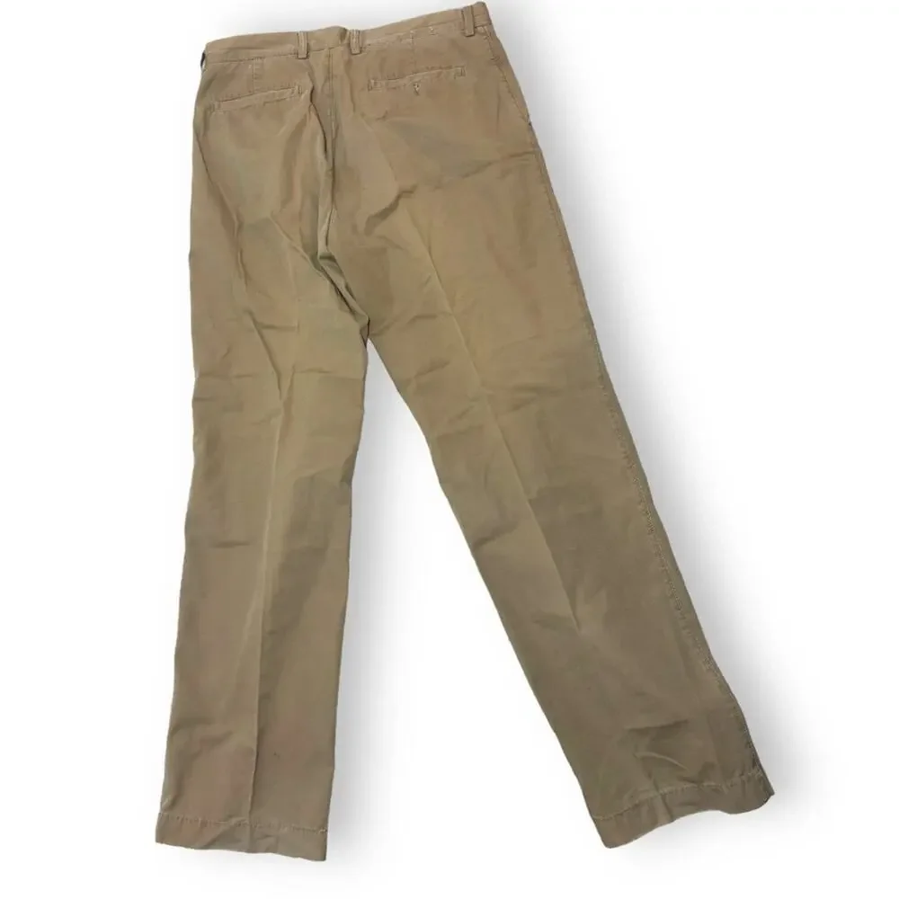 J. Crew Khaki Trousers 34 x 32